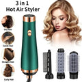 Multifunctional 3-in-1 Hair Dryer Brush with Replaceable Combs