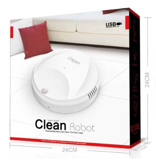 Smart Cleaning Robot – Rechargeable Automatic Floor Sweeper & Vacuum